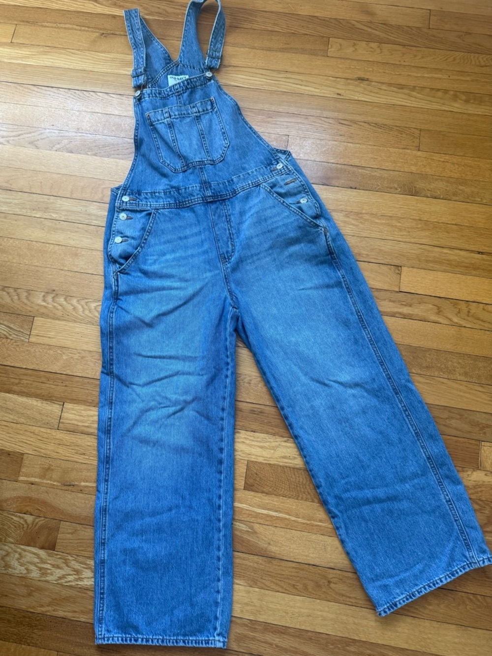 Classic Blue Denim Overalls